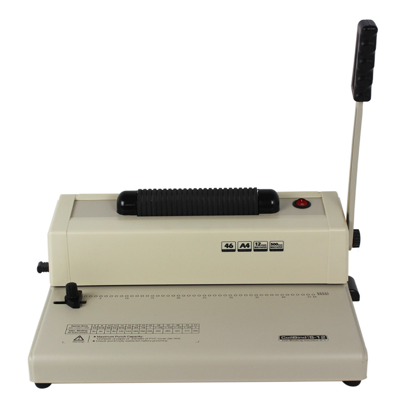 Binding Machine Comb - Factory Direct Sale S-12 Single-Coil A4