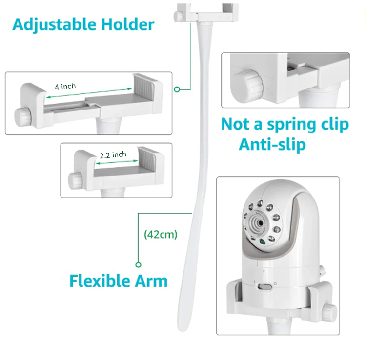 Universal Mount for Baby Monit - Webcam Stand Clip 评论和价格