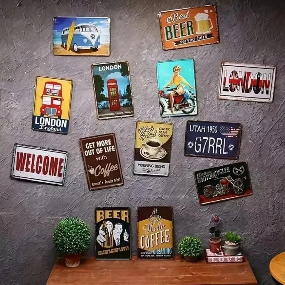 CIFBUY Retro Industrial 2D Fla - Tech Office Wall 评论和价格