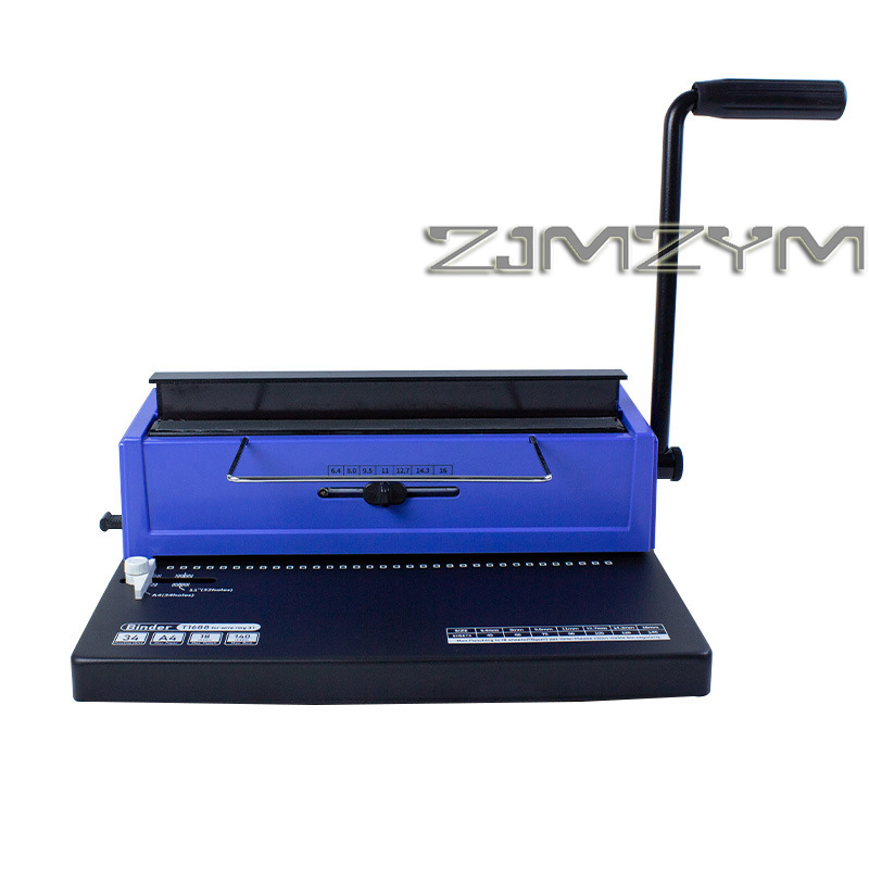 Square/Round Hole 34-hole Iron - Binding Machine Comb 评论和价格