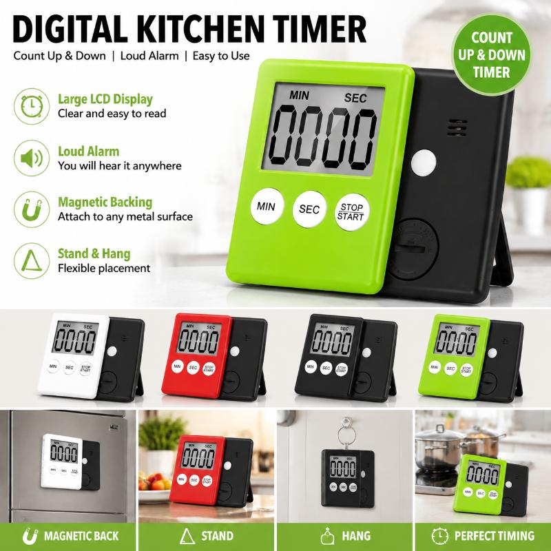 [New] Magnetic Digital Kitchen - Digital Timer Countdown 评论和价格