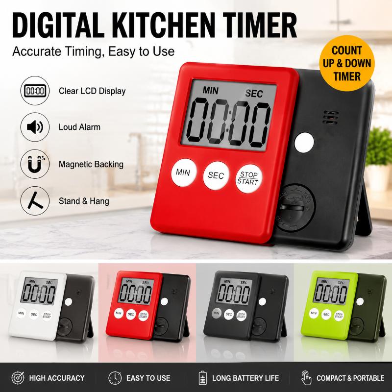 [New] Magnetic Digital Kitchen - Digital Timer Countdown 评论和价格