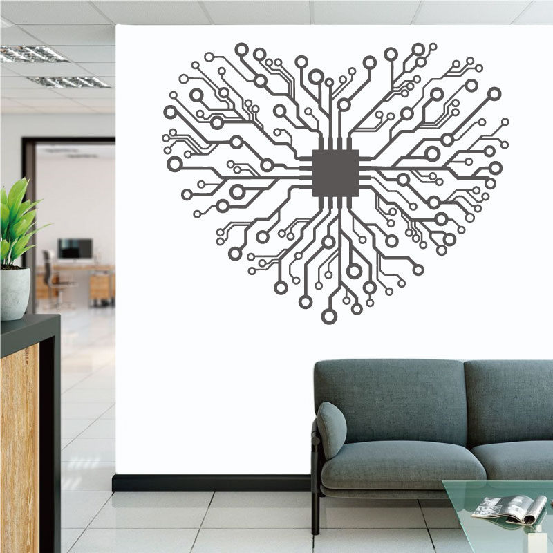 Love Chip Tech Company Office  - Tech Office Wall 评论和价格