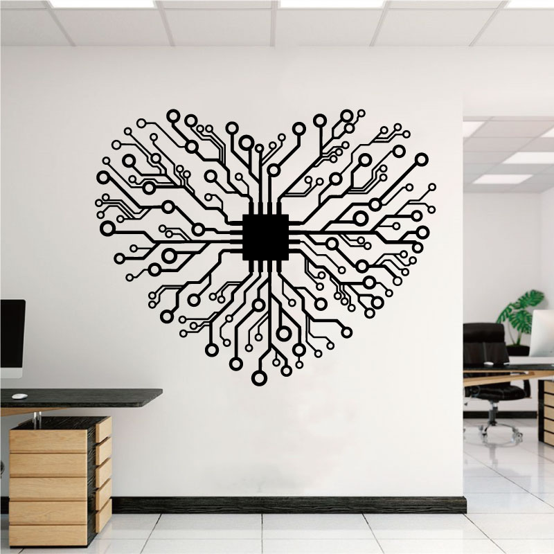 Love Chip Tech Company Office  - Tech Office Wall 评论和价格