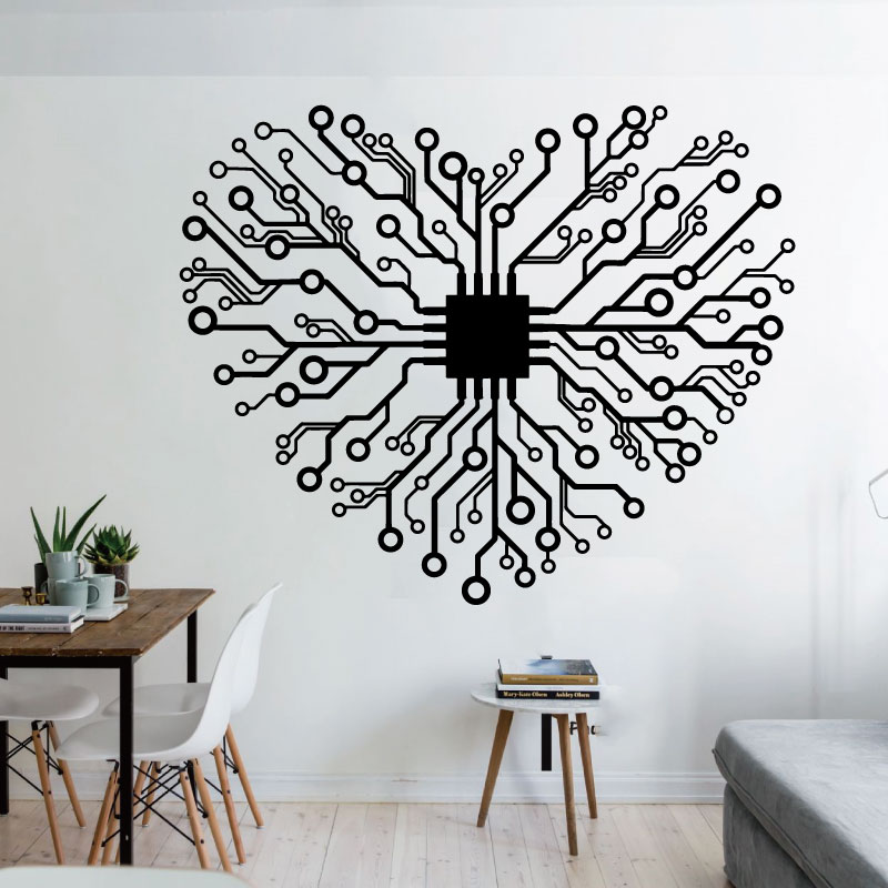 Love Chip Tech Company Office  - Tech Office Wall 评论和价格