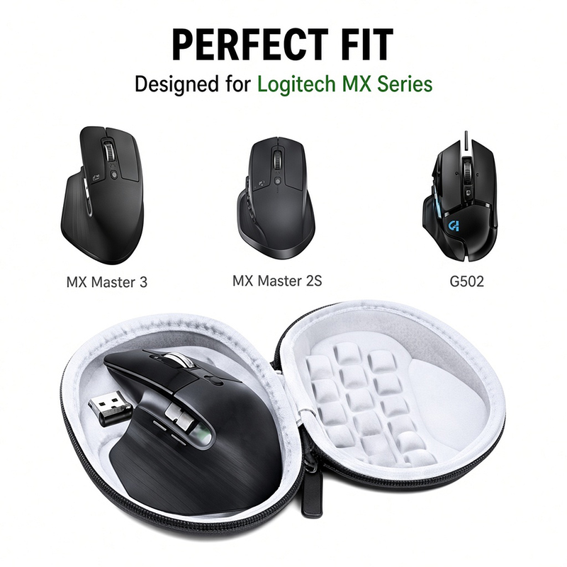 Hard EVA Mouse Protective Case - Logitech Mouse G502 评论和价格