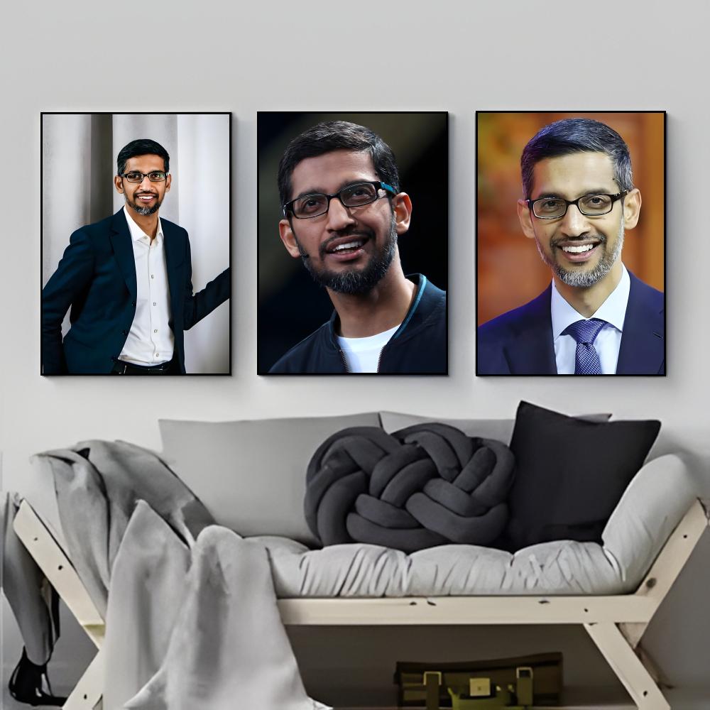 Sleek Corporate S-Sundar Picha - Tech Office Wall 评论和价格