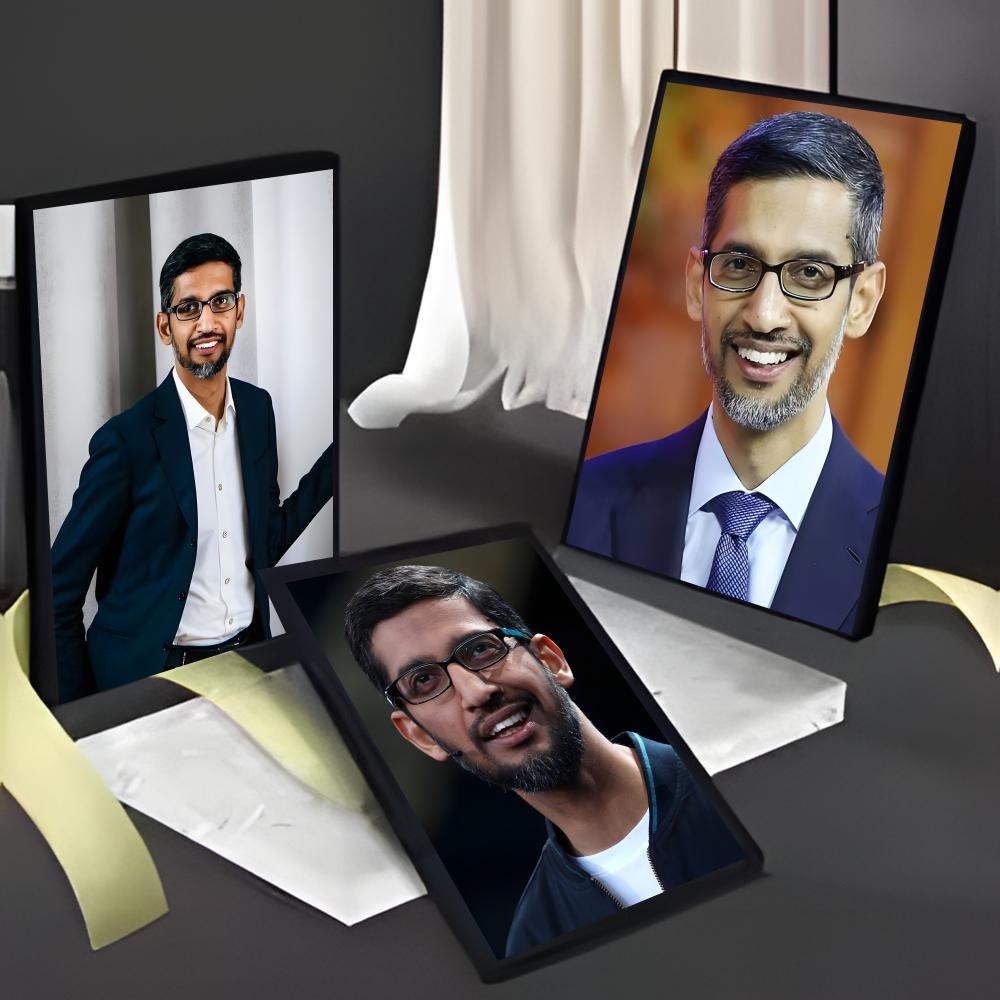 Sleek Corporate S-Sundar Picha - Tech Office Wall 评论和价格
