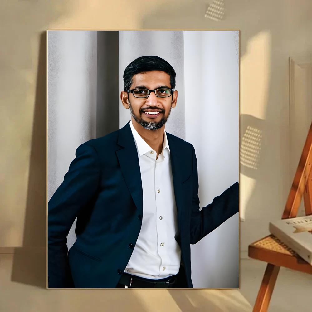 Sleek Corporate S-Sundar Picha - Tech Office Wall 评论和价格