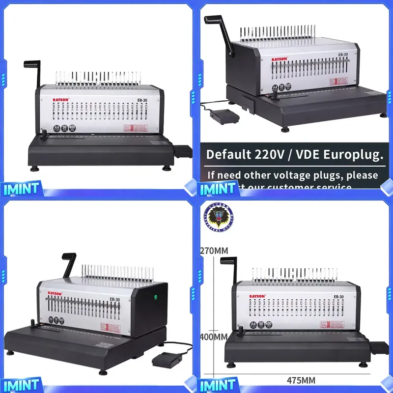 RAYSON EB-30 High Quality Elec - Binding Machine Comb 评论和价格