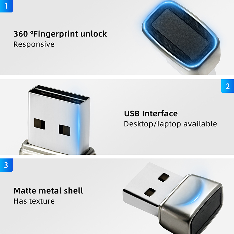 Mini Biometric Fingerprint Log - Pc Security Lock 评论和价格